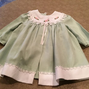 Rare Editions Dress with Matching Coat size 18 mth